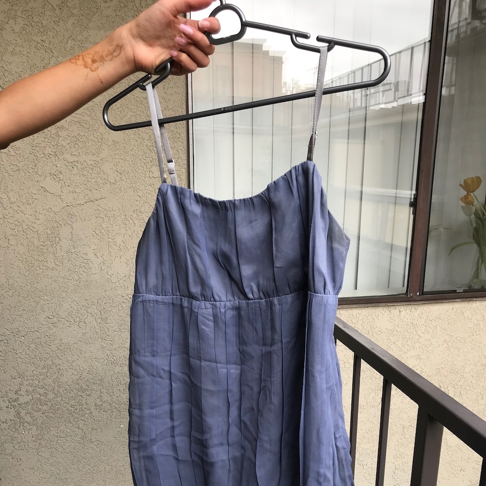 Satin dress